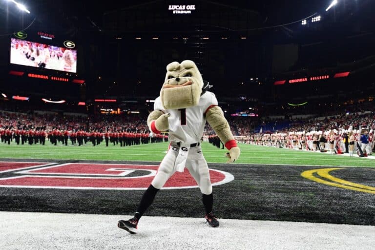 Georgia Bulldogs mascot college football