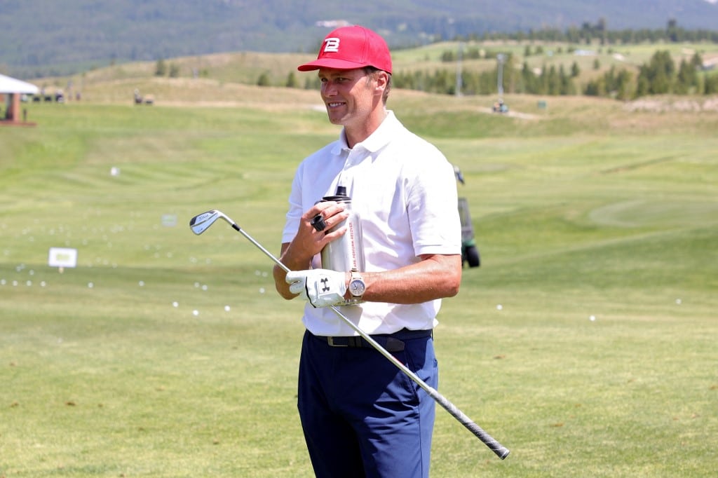 Tom Brady Capital One's The Match golf