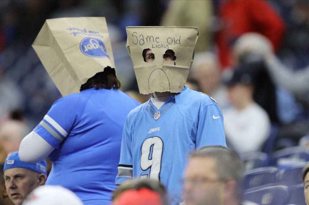 Detroit Lions NFL football fan