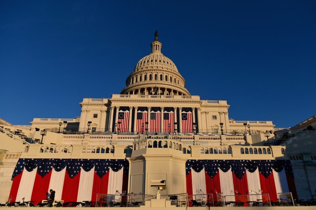 US Capitol building American flags What is the Electoral College?