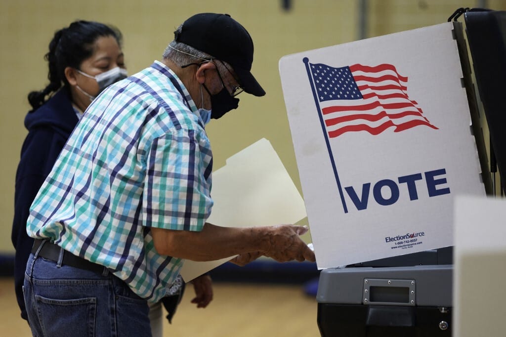 ballot polling station midterm primary election