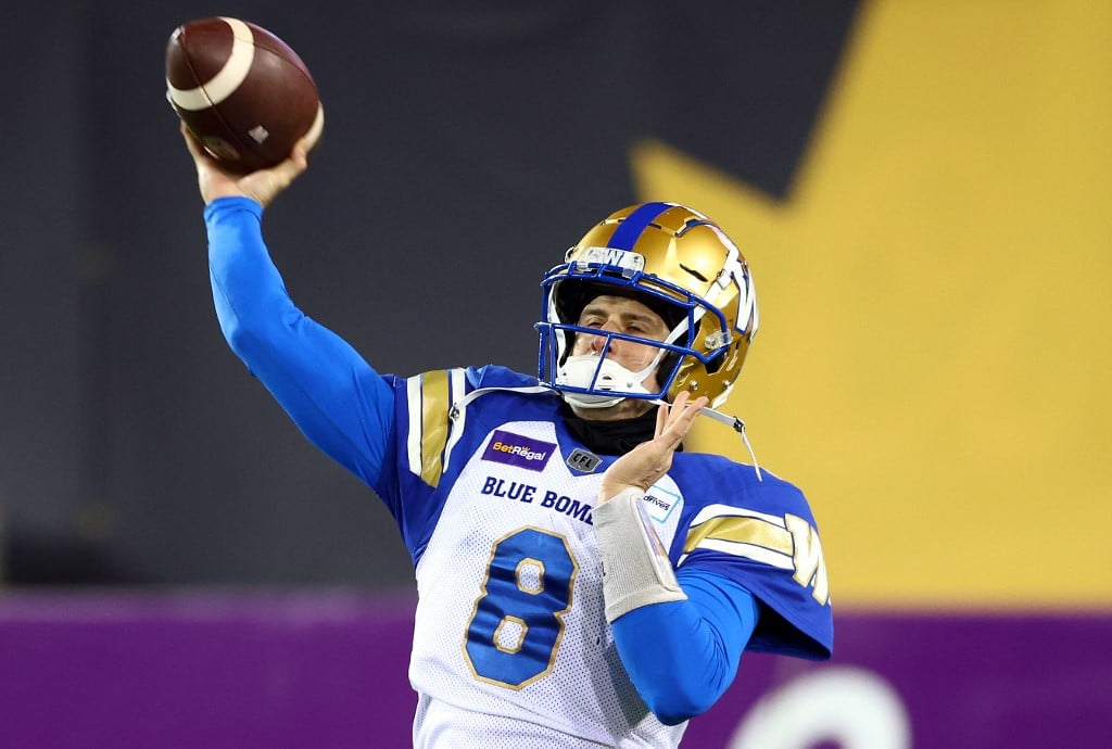 zach collaros winnipeg blue bombers cfl