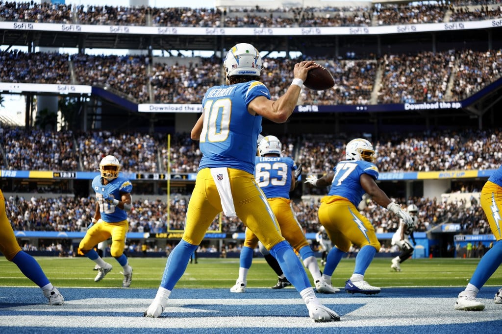 Justin Herbert Los Angeles Chargers quarterback