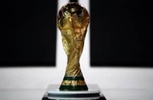World Cup Trophy FIFA Congress Qatar 2022