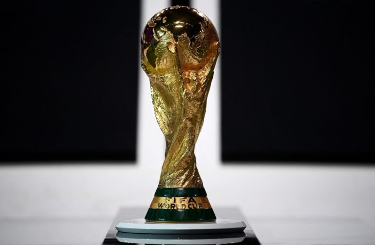 World Cup Trophy FIFA Congress Qatar 2022