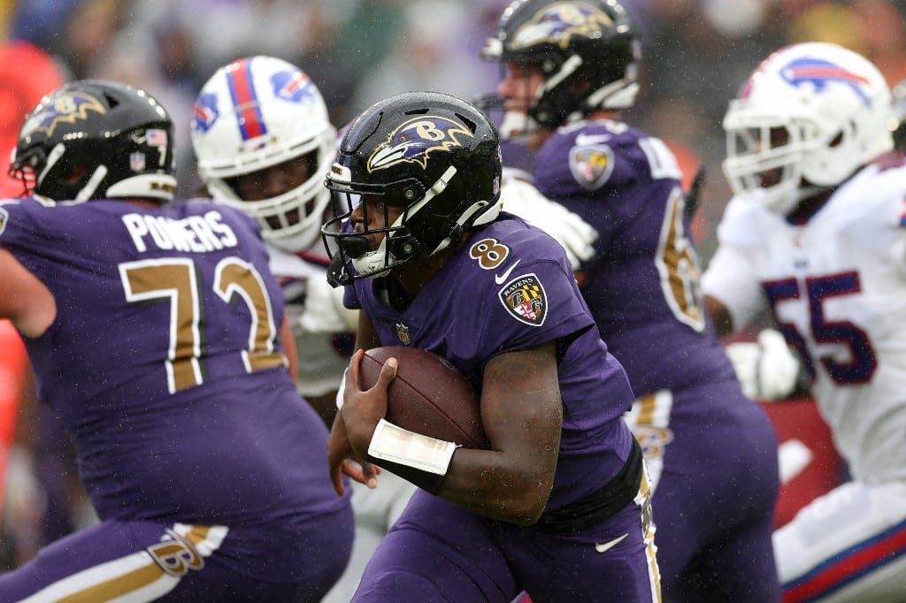 lamar jackson quarterback baltimore ravens nfl