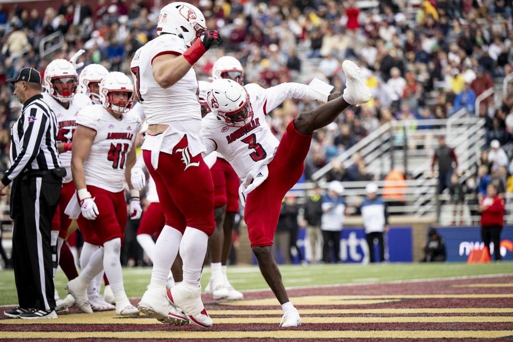 malik cunningham louisville cardinals ncaa football