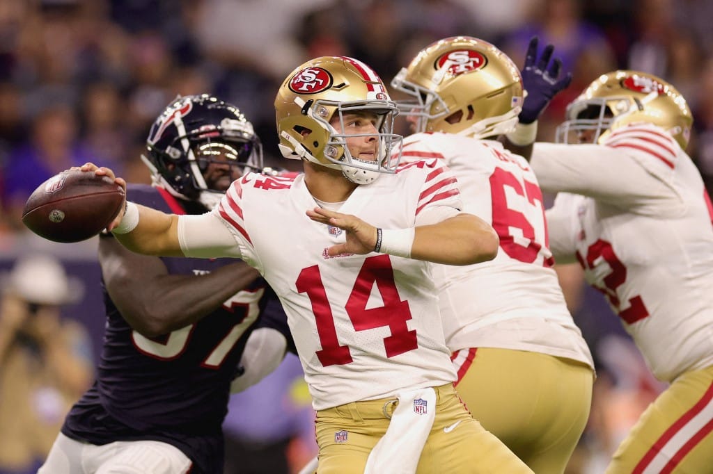 Brock Purdy San Francisco 49ers vs Houston Texans