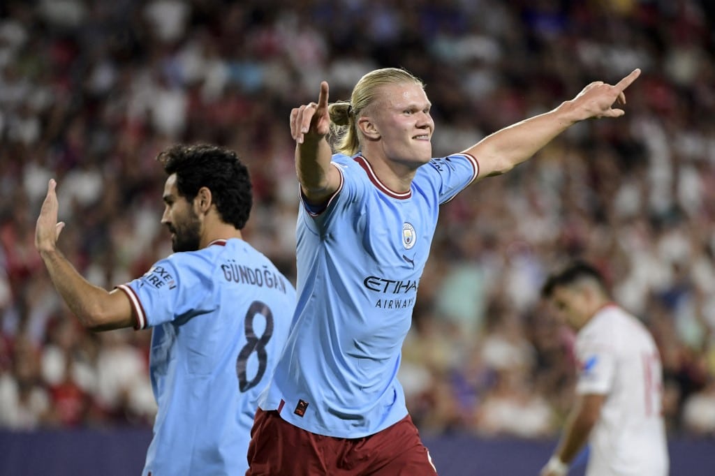 Erling Haaland Manchester City vs Sevilla