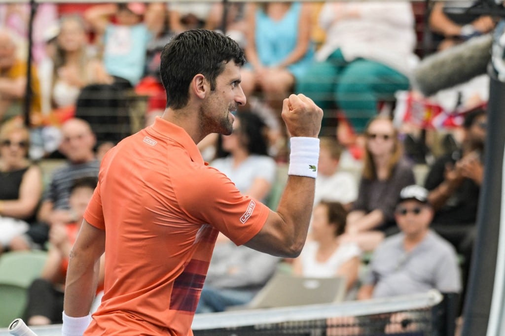Novak Djokovic Reacts vs Vasek Pospisil Atp Tennis
