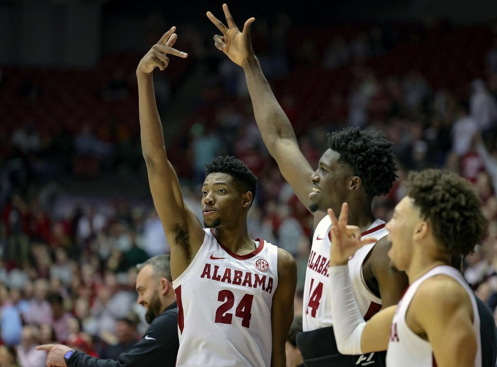 Alabama Crimson Tide vs Florida Gators College Basketball