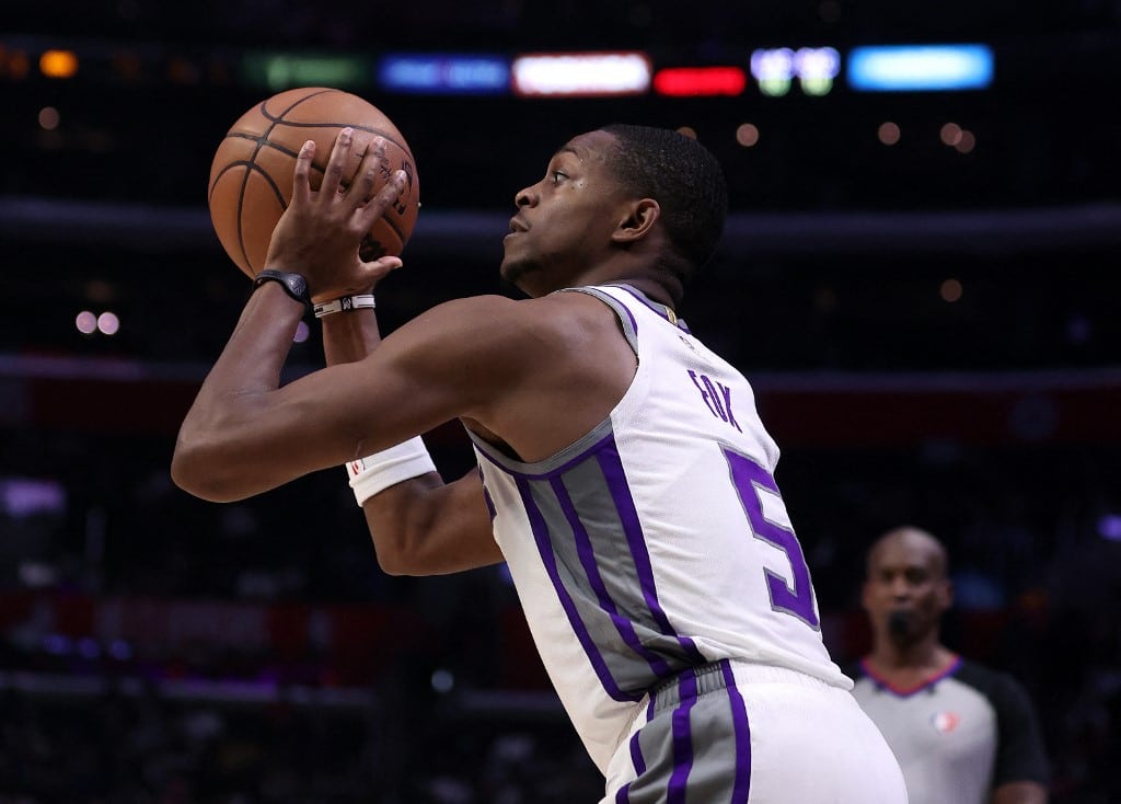 De'Aaron Fox Sacramento Kings vs La Clippers