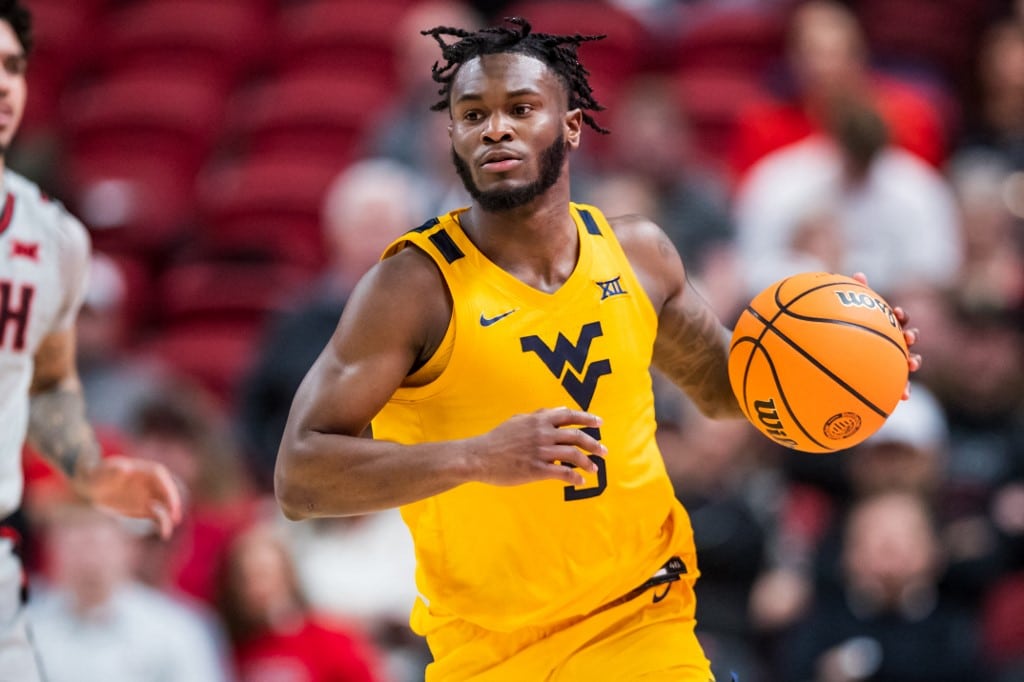 Joe Toussaint West Virginia Mountaineers vs Texas Tech