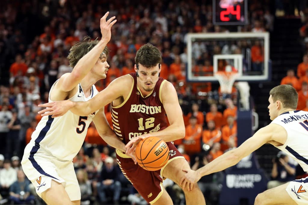 Quinten Post Boston College Eagles Virginia Cavaliers