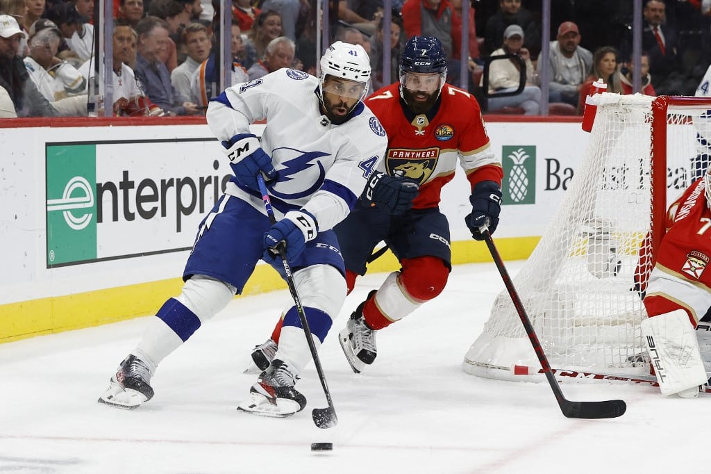 Radko Gudas Florida Panthers Tampa Bay Lightning