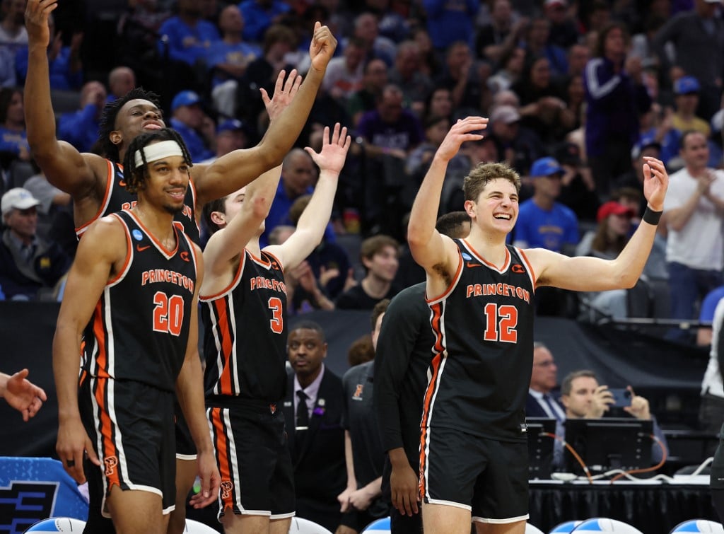 Princeton Tigers college basketball players March Madness