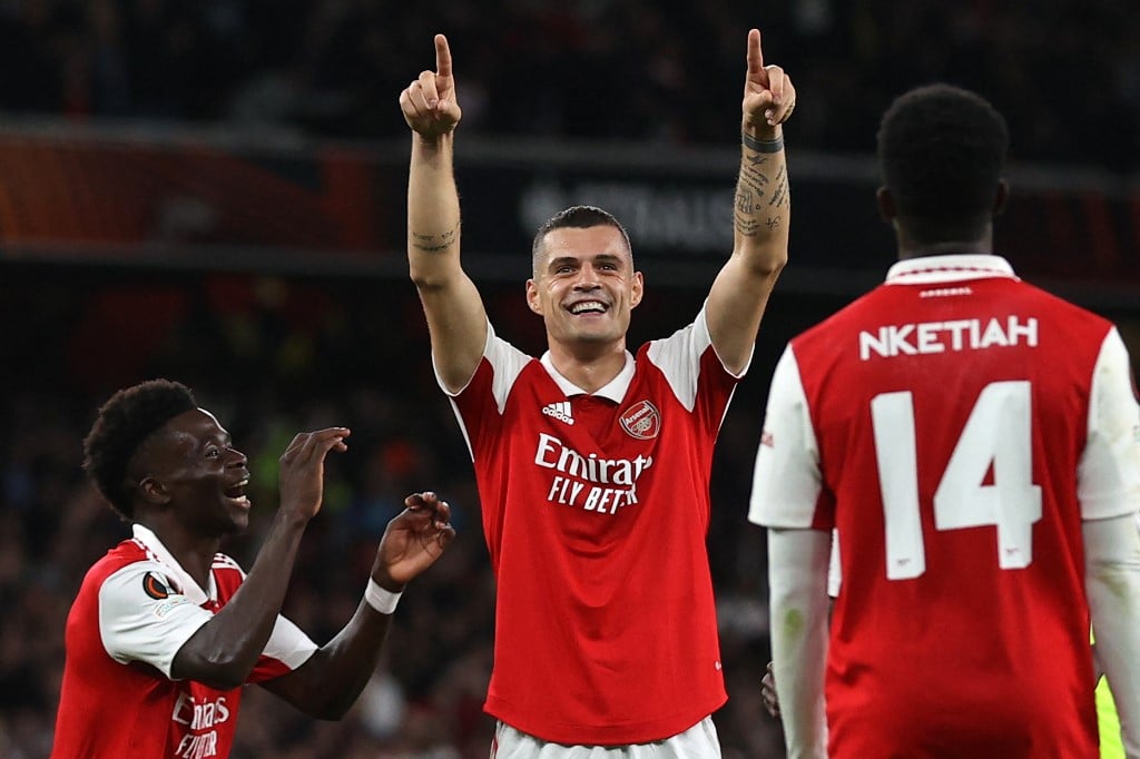Arsenal Granit Xhaka UEFA Europa League