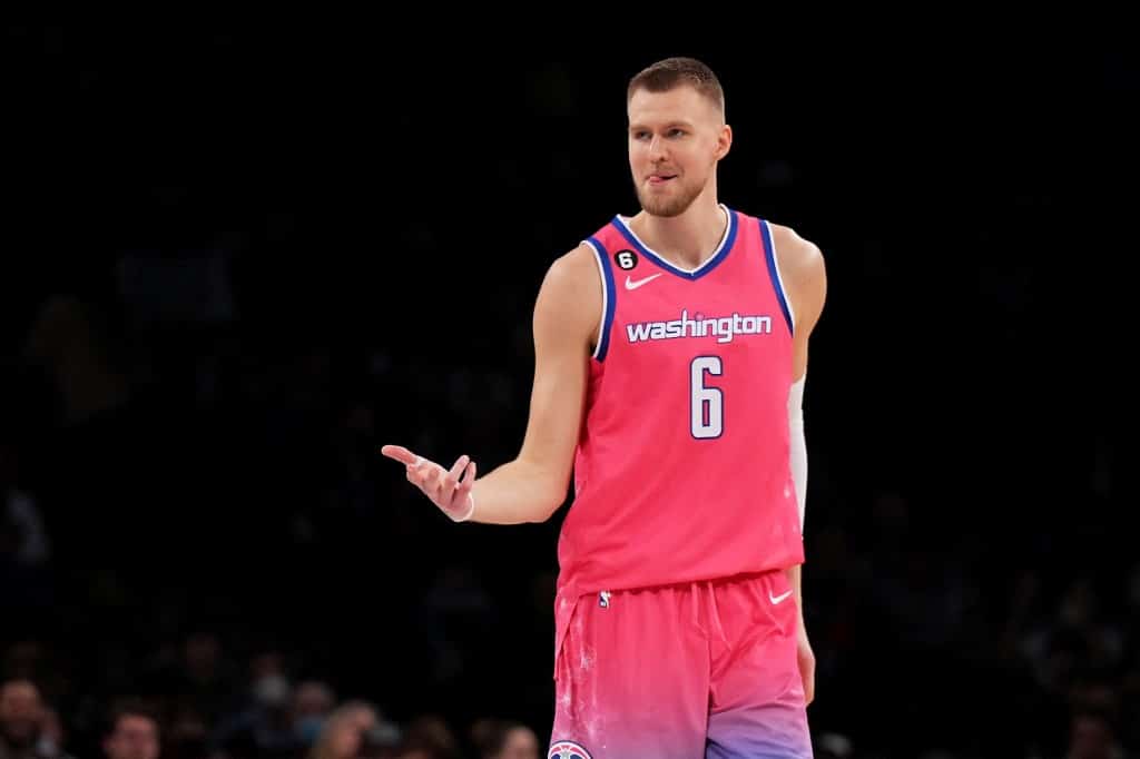 Kristaps Porzingis Washington Wizards Brooklyn Nets