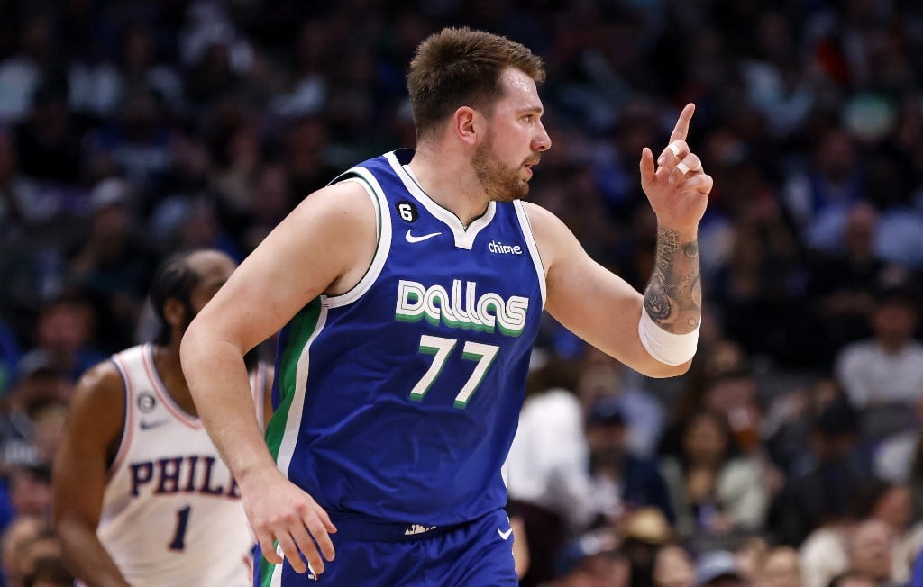 Luka Doncic Dallas Mavericks Philadelphia 76ers