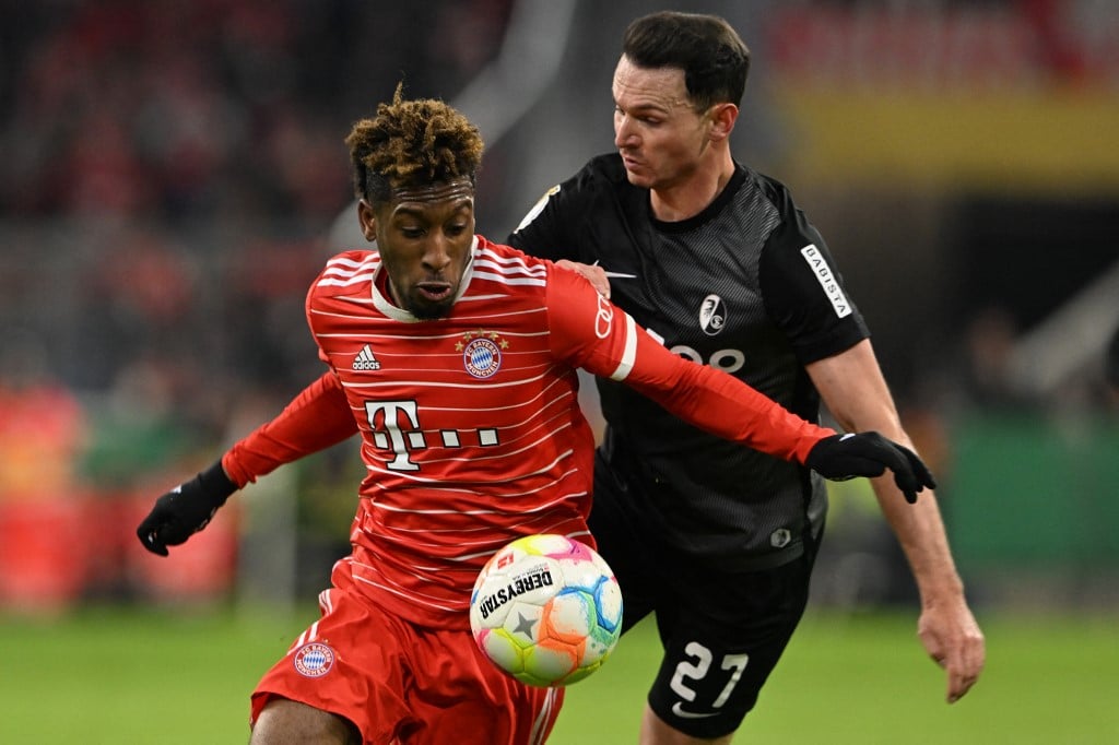 Bayern Munich Kingsley Coman Freiburg Nicolas Hoefler