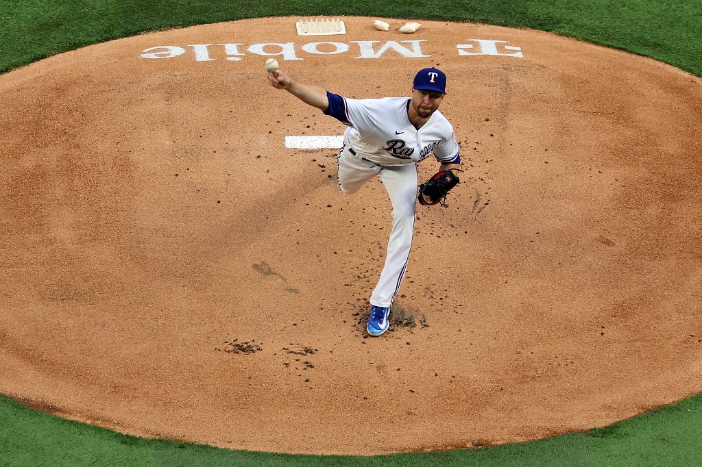 Jacob Degrom Texas Rangers v Philadelphia Phillies