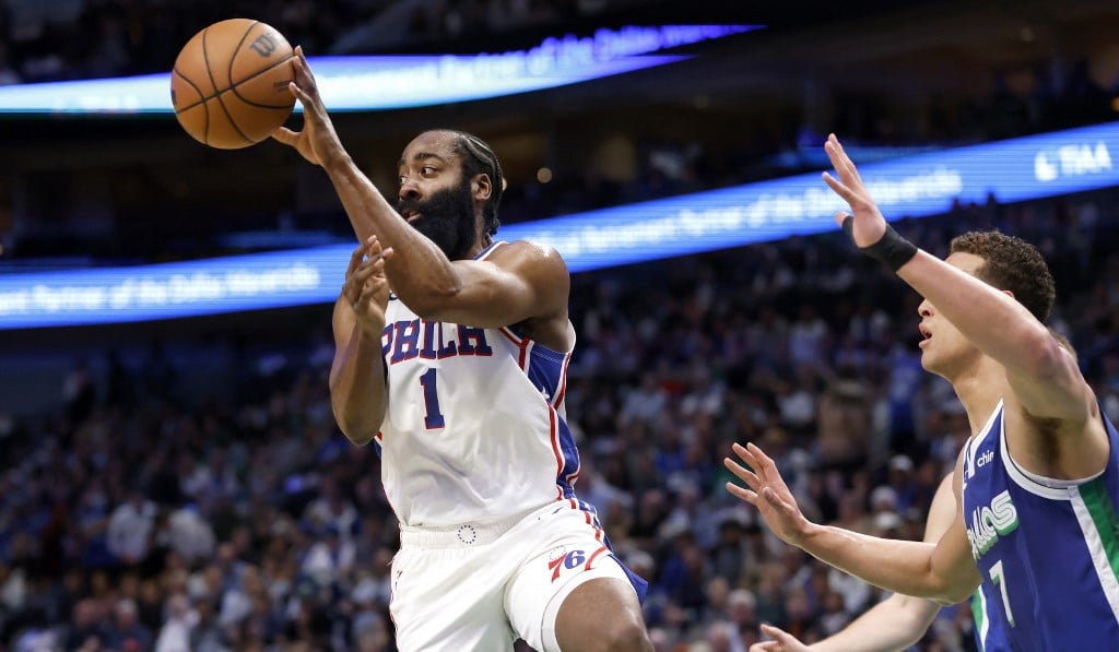 James Harden Philadelphia 76ers Dallas Mavericks