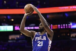 Joel Embiid Philadelphia 76Ers New Orleans Pelicans
