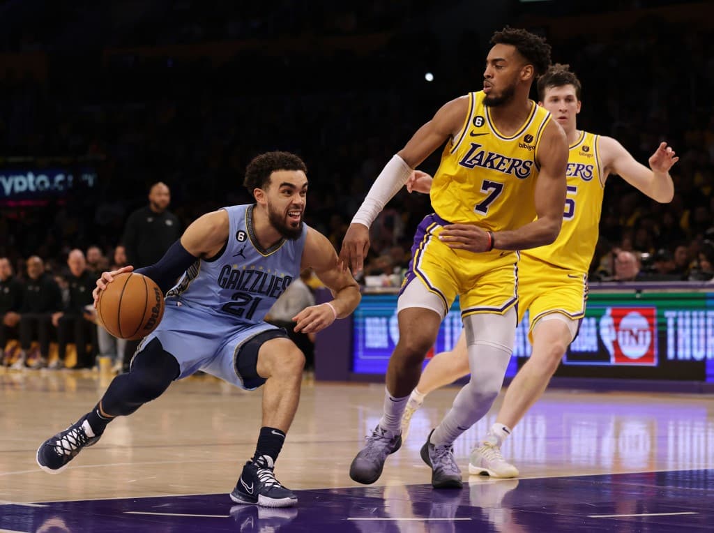 Tyus Jones Memphis Grizzlies Los Angeles Lakers