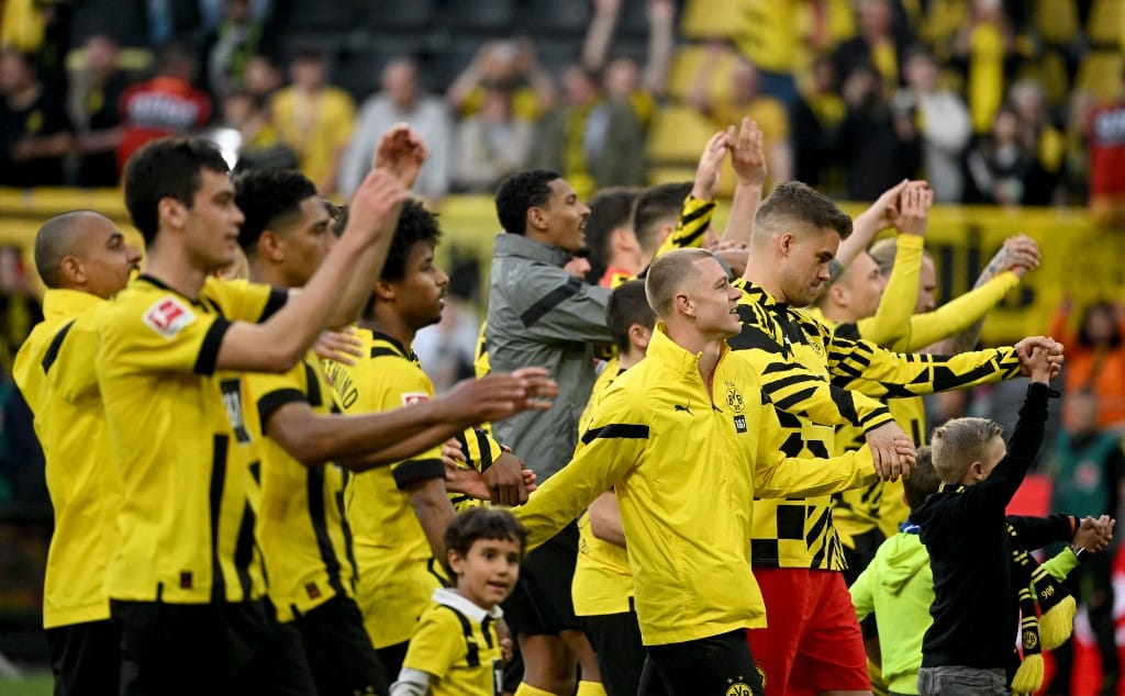 Borussia Dortmund Bundesliga soccer players