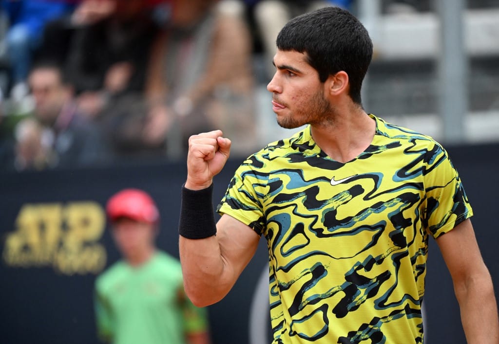 Carlos Alcaraz Albert Ramos-Vinolas ATP Tennis Tournament