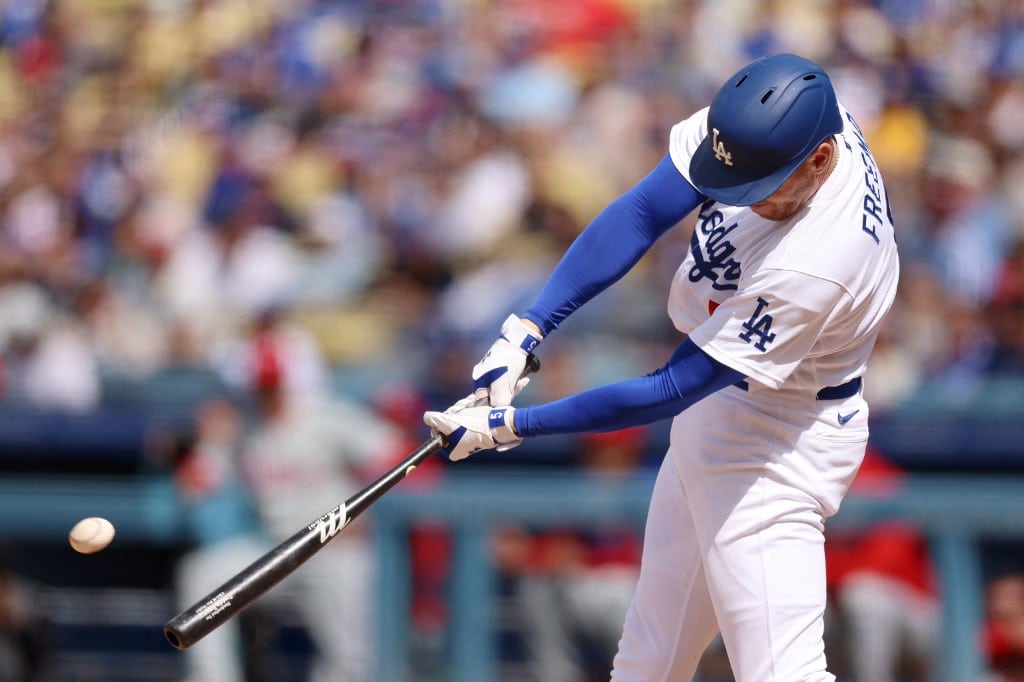 Freddie Freeman Los Angeles Dodgers v Phillies