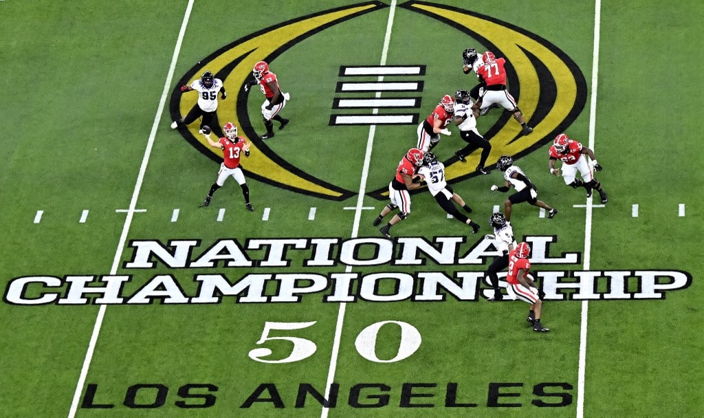 General View College Football Playoffs Game