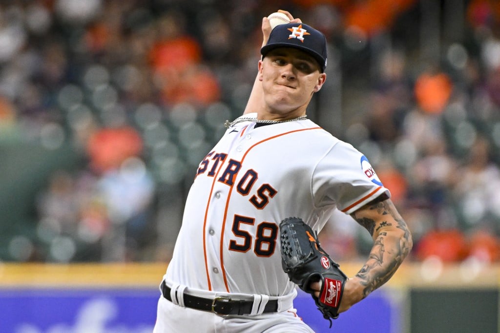 Hunter Brown Houston Astros San Francisco Giants