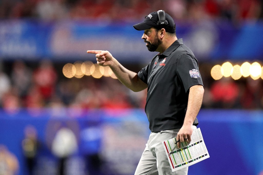 Ryan Day Ohio State Buckeyes Head Coach