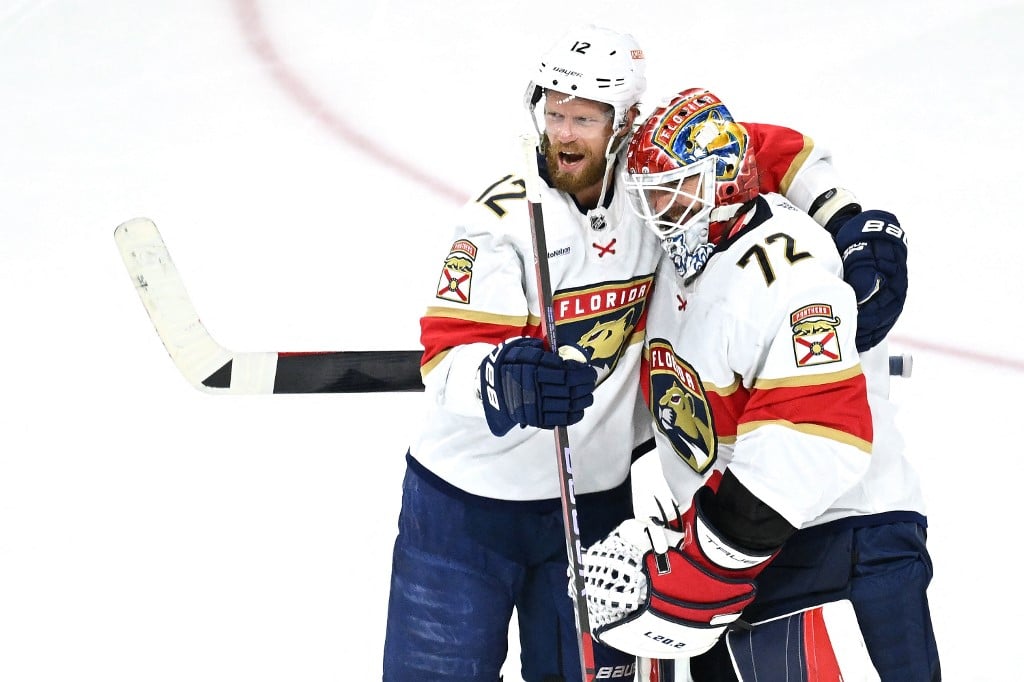 Sergei Bobrovsky Florida Panthers Eric Staal Carolina Hurricanes