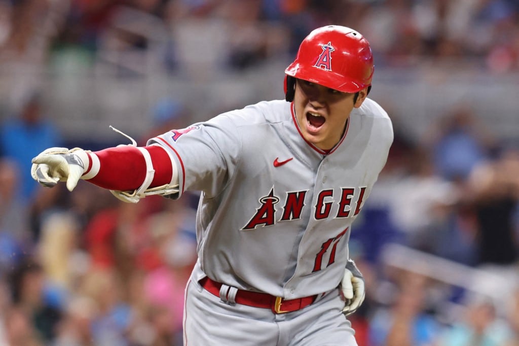 Shohei Ohtani La Angels Miami Marlins