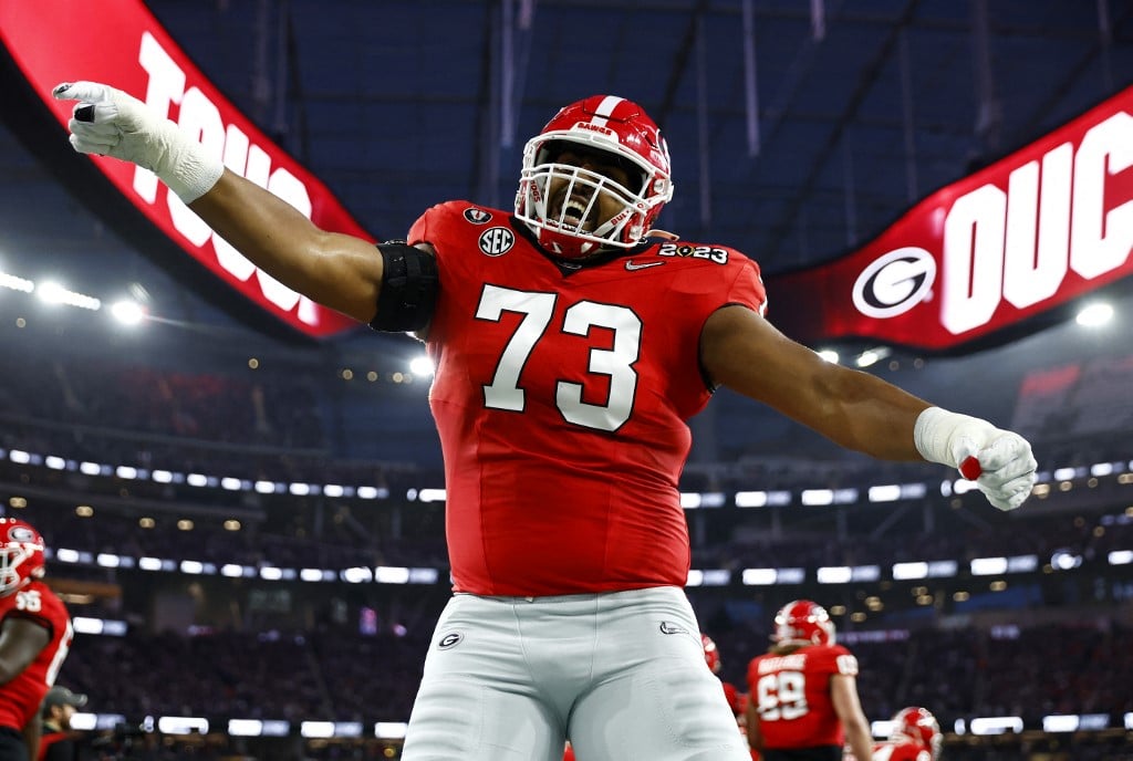 Xavier Truss Georgia Bulldogs TCU Horned Frogs