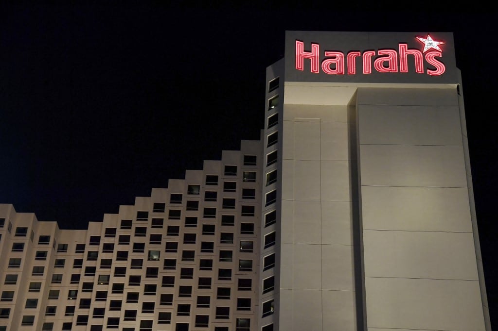 Exterior View Harrah's Las Vegas Nevada
