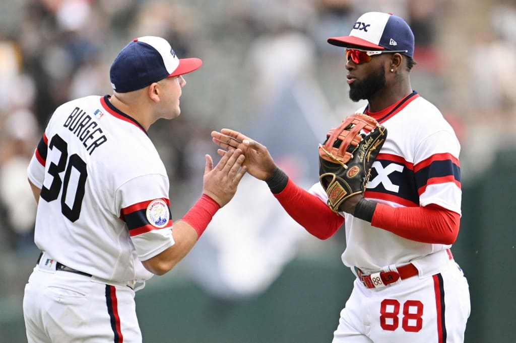 Jake Burger Luis Robert Jr. Chicago White Sox