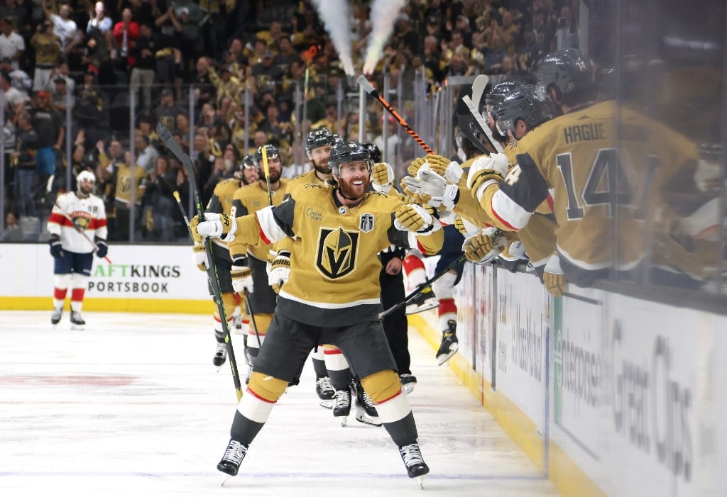 Jonathan Marchessault Vegas Golden Knights Florida Panthers