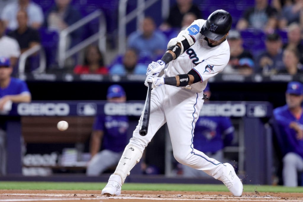 Luis Arraez Miami Marlins Toronto Blue Jays