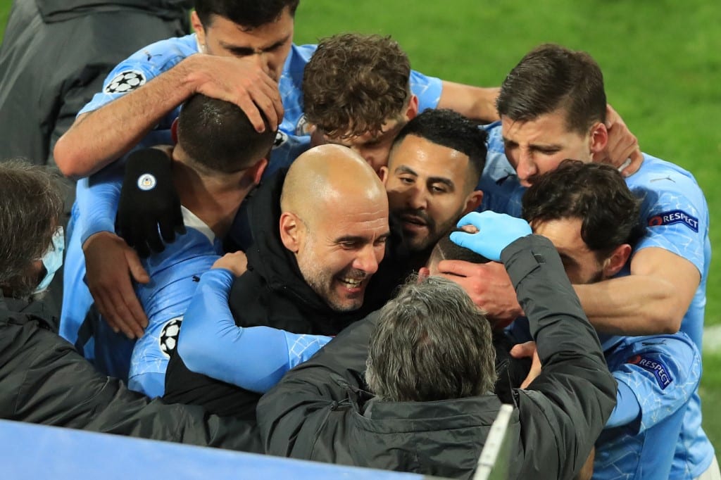 Manchester City Celebrates UEFA Champions League