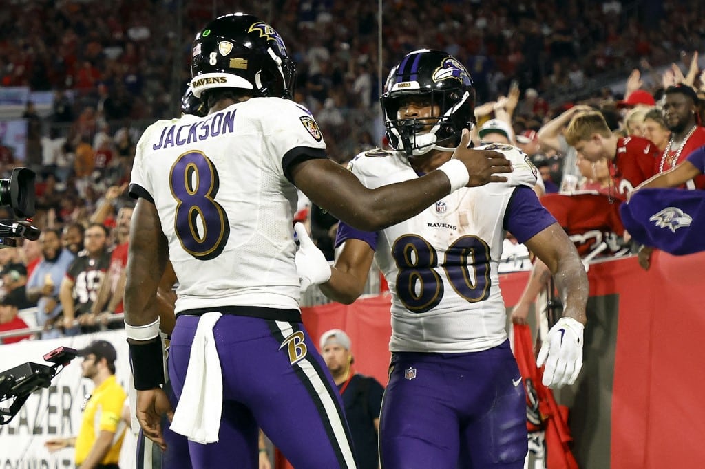 Lamar Jackson Baltimore Ravens NFL quarterback