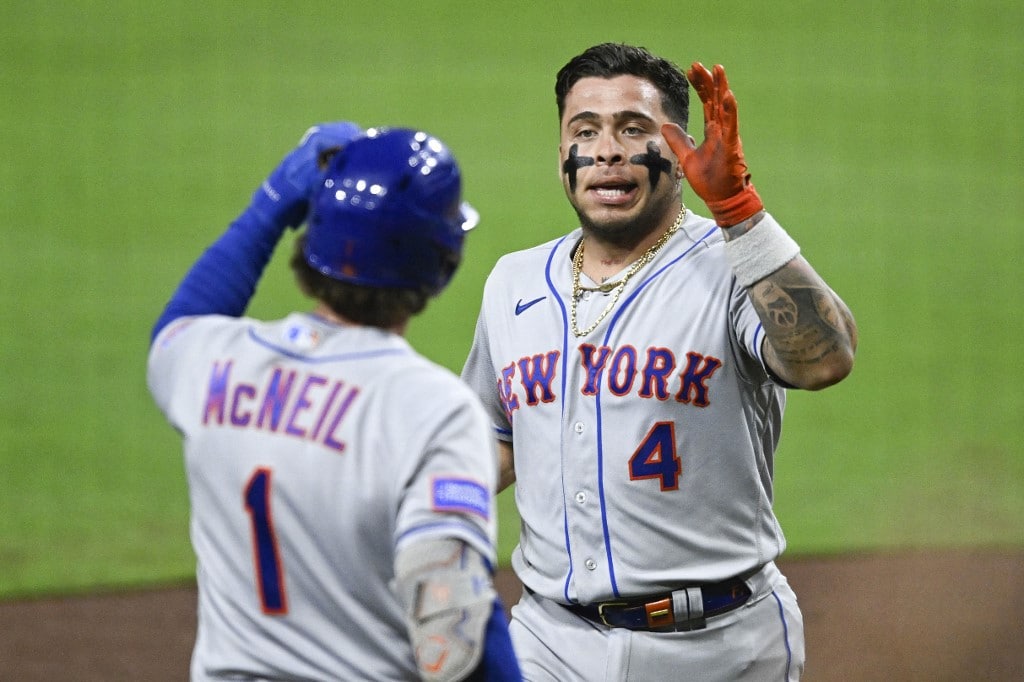 Francisco Alvarez New York Mets Jeff McNeil