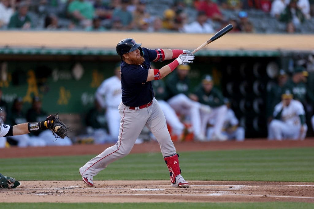 Justin Turner Boston Red Sox Oakland Athletics