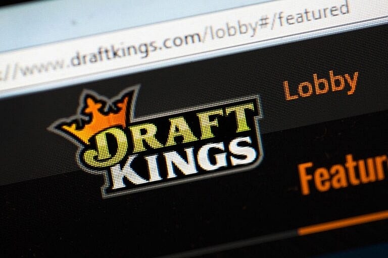 Screenshot of Sports Betting Site Draftkings