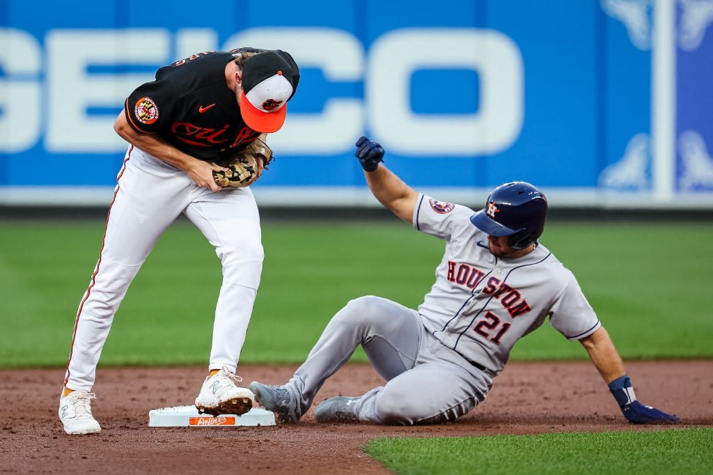 Yainer Diaz Houston Astros MLB player