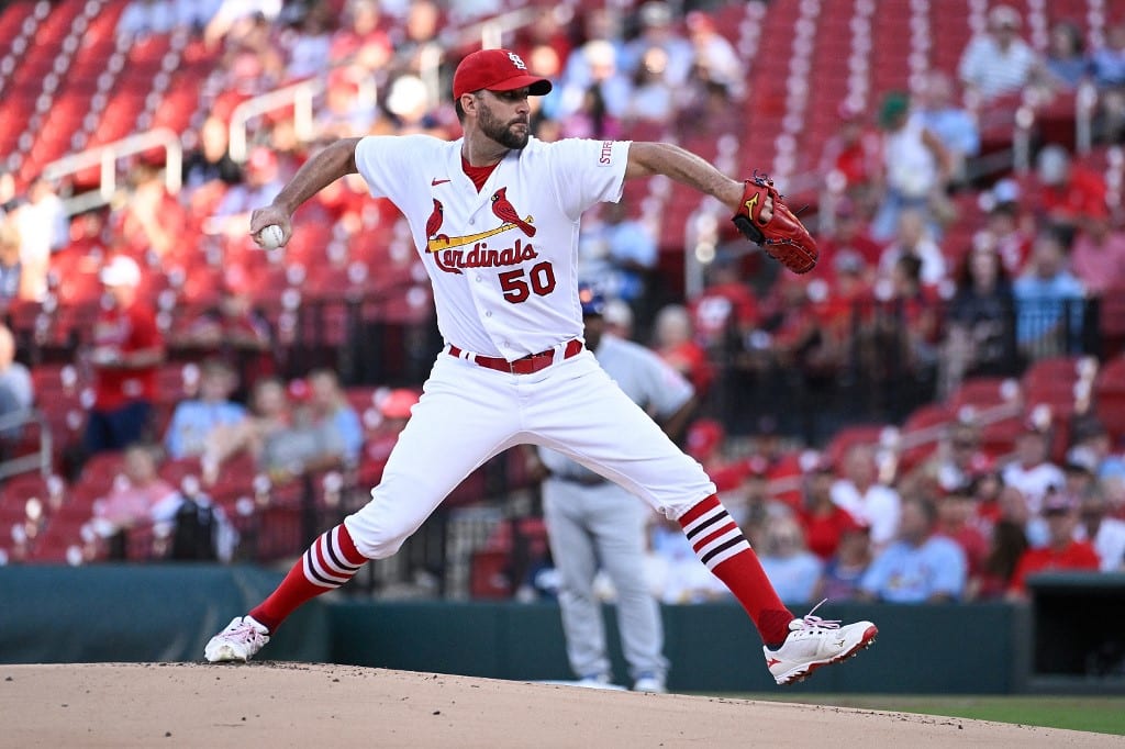 Adam Wainwright St. Louis Cardinals New York Mets