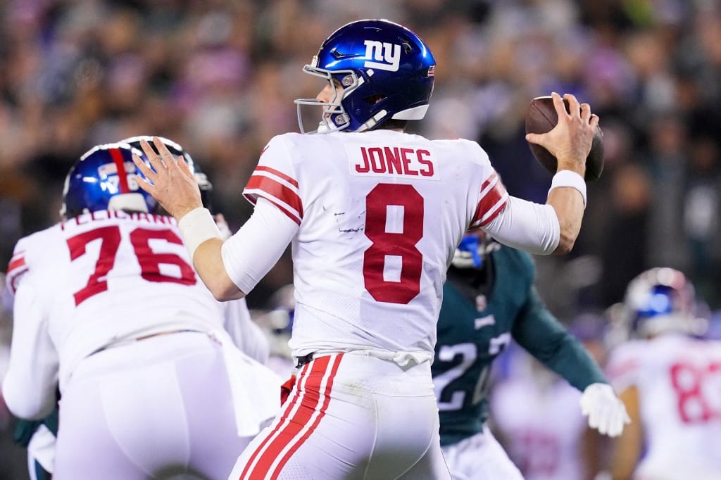 Daniel Jones New York Giants Philadelphia Eagles