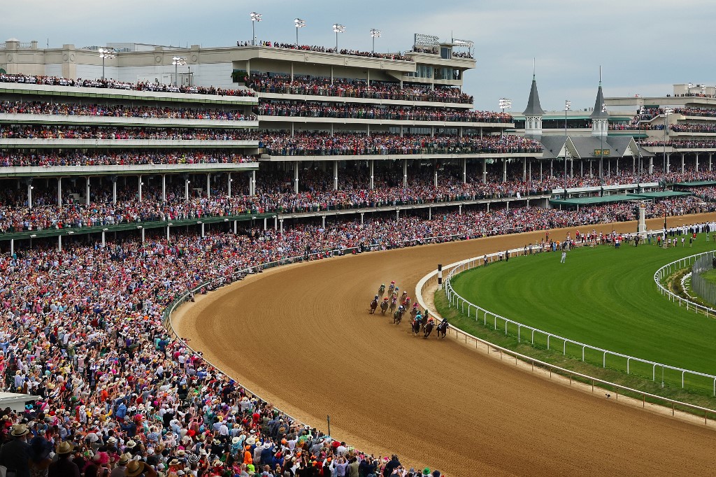 General View Churchill Downs Kentucky Derby